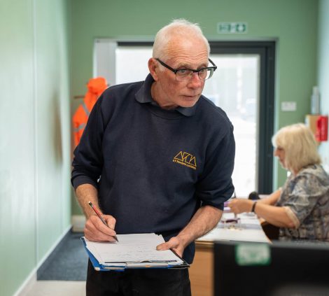 Central Office Worker