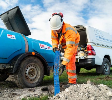 Geotechnical and Geoenvironmental Site Investigation with A F Howland Associates.